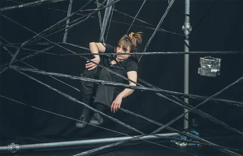 Khora · Monika Wiktoria · Espectáculo de circo · El Invernadero Circo, Alcobendas, Madrid