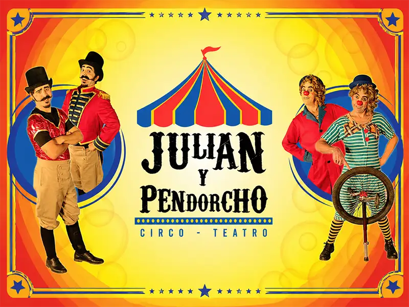 El circo del señor Julian· Julian y Pendorcho · Espectáculo de circo · El Invernadero Circo, Alcobendas, Madrid