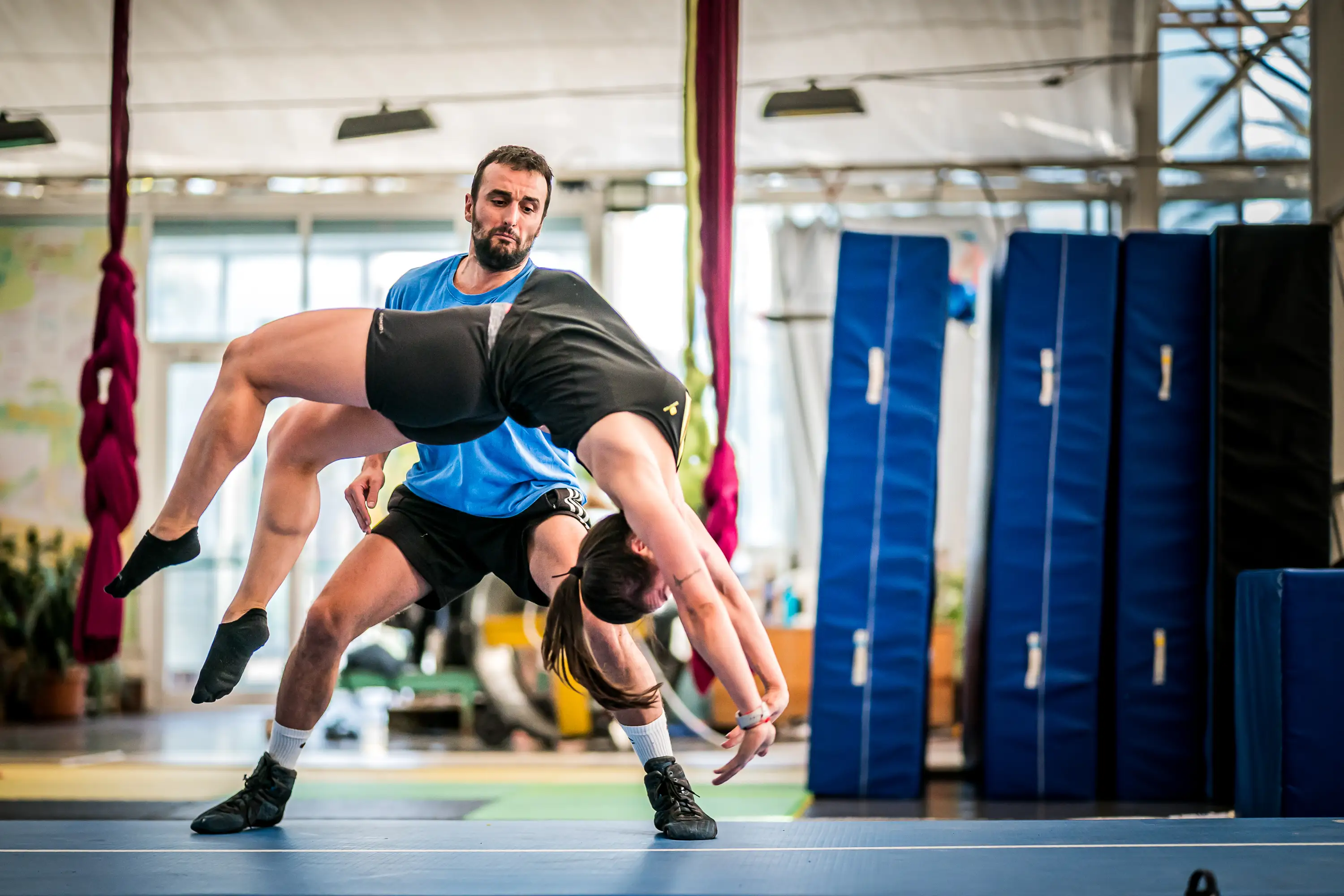 Clases de circo en El Invernadero