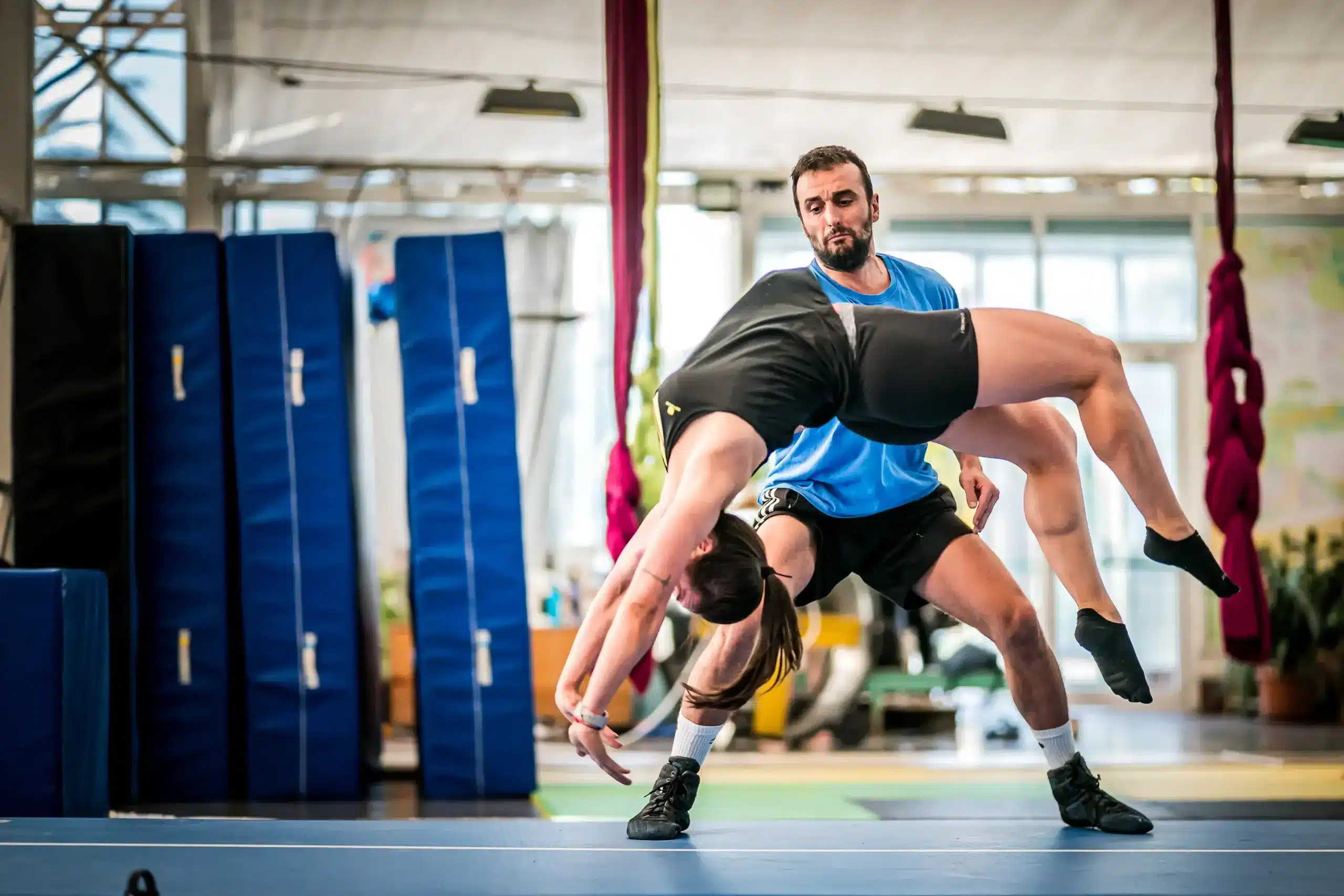 Clases de circo en El Invernadero